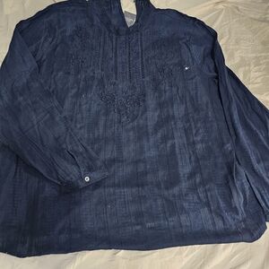 Abercrombie & Fitch Dark Blue Top